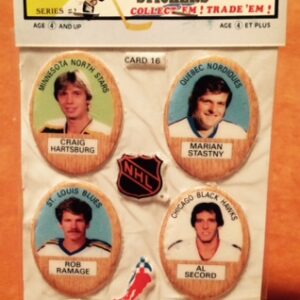 1983 Funmate Puffy Stickers Panel #16