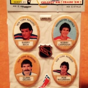 1983 Funmate Puffy Stickers Panel #20