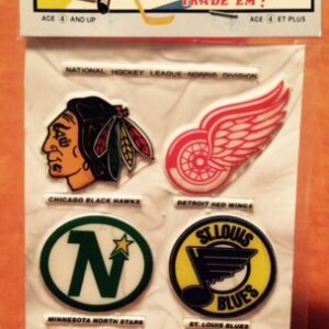 1983 Funmate Puffy Stickers Panel #Norris