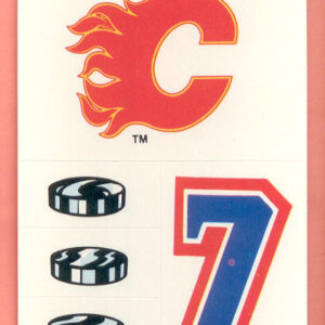 1987 Topps #18- Flames Logo