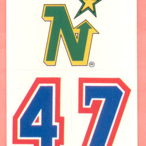 1987 Topps #29- North Stars TOP Logo