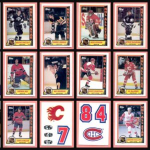 1989 Topps NHL Hockey Master Sticker Set of 40