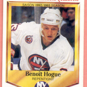 1992 PANINI Durivage #3-Benoit Hogue