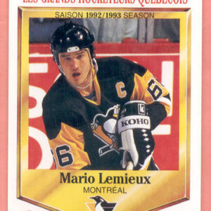 1992 PANINI Durivage #8-Mario Lemieux