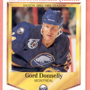1992 PANINI Durivage #13-Gord Donnelly