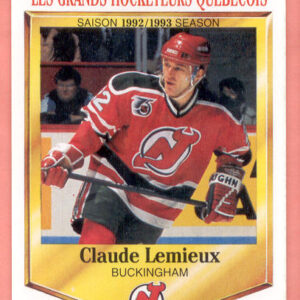 1992 PANINI Durivage #14-Claude Lemieux