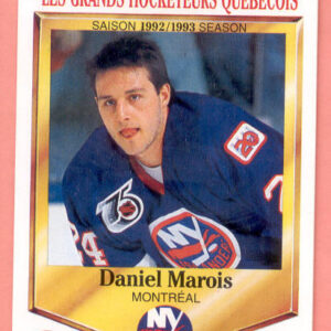 1992 PANINI Durivage #16-Daniel Marois