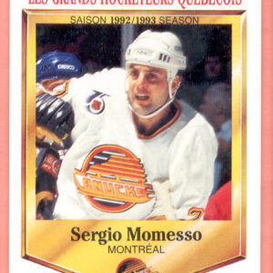 1992 PANINI Durivage #26-Sergio Momesso