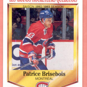 1992 PANINI Durivage #32-Patrice Brisebois