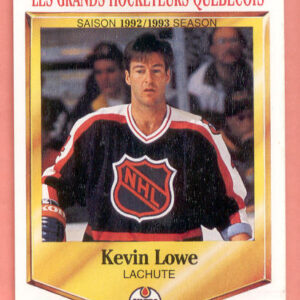 1992 PANINI Durivage #42-Kevin Lowe