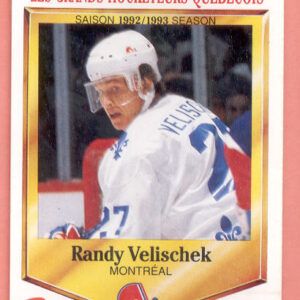 1992 PANINI Durivage #45-Randy Velischek