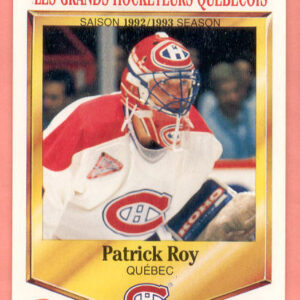 1992 PANINI Durivage #50-Patrick Roy