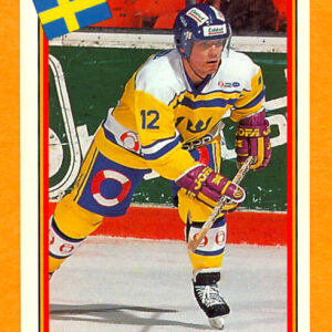 1993 Semic Sweden #9-Hakan Loob