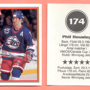 1993 Semic Sweden #174-Phil Housley