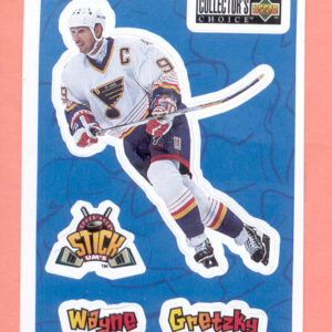 1996 Stick'Ums Upper Deck Collector's Choice  #1-Wayne Gretzky