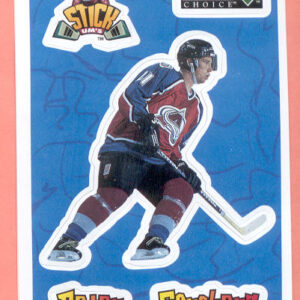 1996 Stick'Ums Upper Deck Collector's Choice  #3-Peter Forsberg