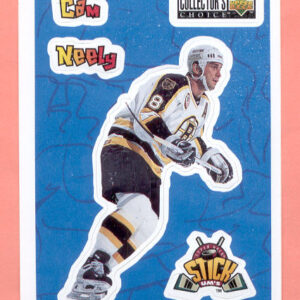 1996 Stick'Ums Upper Deck Collector's Choice  #5-Cam Neely