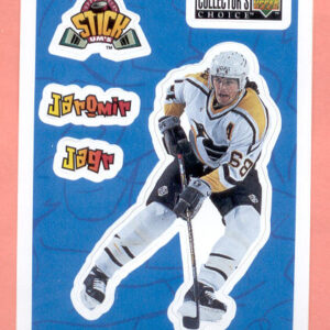 1996 Stick'Ums Upper Deck Collector's Choice  #8-Jaromir Jagr