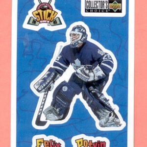1996 Stick'Ums Upper Deck Collector's Choice  #11-Felix Potvin