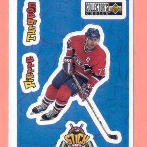 1996 Stick'Ums Upper Deck Collector's Choice  #19-Pierre Turgeon
