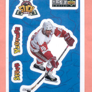 1996 Stick'Ums Upper Deck Collector's Choice  #22-Steve Yzerman