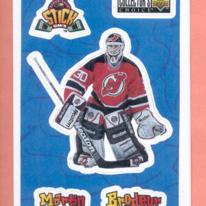 1996 Stick'Ums Upper Deck Collector's Choice  #24-Martin Brodeur