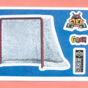 1996 Stick'Ums Upper Deck Collector's Choice  #30-Goal Net