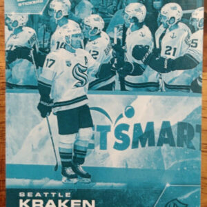 2021-22 Topps NOW Ice Parallel  #10- Seattle Kraken 2 (1 of 10) *not #'d