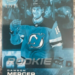 2021-22 Topps NOW Ice Parallel  #28- Dawson Mercer (1 of 10)