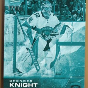 2021-22 Topps NOW Ice Parallel  #30- Spencer Knight (1 of 10)