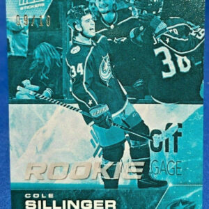 2021-22 Topps NOW Ice Parallel  #35- Cole Sillinger (1 of 10)