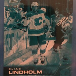 2021-22 Topps NOW Ice Parallel  #40- Elias Lindholm (1 of 10)