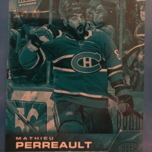 2021-22 Topps NOW Ice Parallel  #41- Mathieu Perreault (1 of 10)