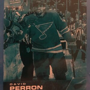 2021-22 Topps NOW Ice Parallel  #42- David Perron (1 of 10)