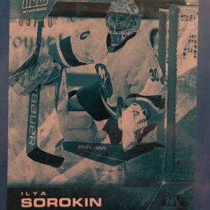 2021-22 Topps NOW Ice Parallel  #45- Ilya Sorokin (1 of 10)