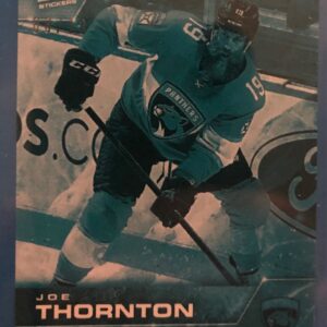 2021-22 Topps NOW Ice Parallel  #48- Joe Thornton (1 of 10)