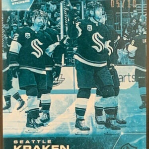 2021-22 Topps NOW Ice Parallel  #50- Seattle Kraken 4 (1 of 10)