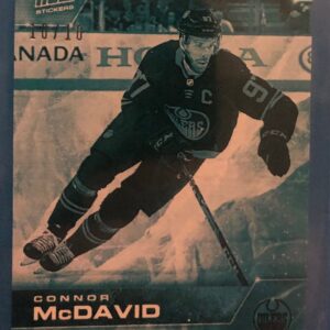 2021-22 Topps NOW Ice Parallel  #52- Connor McDavid 3 (1 of 10)