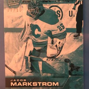 2021-22 Topps NOW Ice Parallel  #56- Jacob Markstrom (1 of 10)