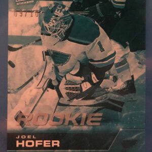 2021-22 Topps NOW Ice Parallel  #76- Joel Hofer (1 of 10)