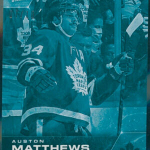 2021-22 Topps NOW Ice Parallel  #98- Auston Matthews 3 (1 of 10)