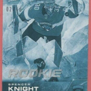 2021-22 Topps NOW Ice Parallel  #103- Spencer Knight 2 (1 of 10)