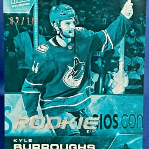 2021-22 Topps NOW Ice Parallel  #105- Kyle Burroughs (1 of 10)