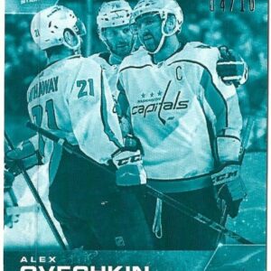2021-22 Topps NOW Ice Parallel  #107- Alexander Ovechkin 7 (1 of 10)