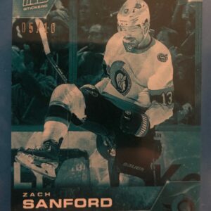 2021-22 Topps NOW Ice Parallel  #114- Zach Sanford (1 of 10)