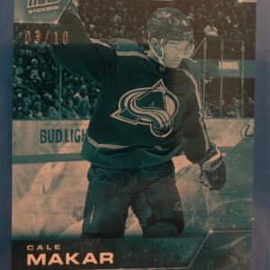 2021-22 Topps NOW Ice Parallel  #115- Cale Makar 2 (1 of 10)