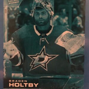 2021-22 Topps NOW Ice Parallel  #135- Braden Holtby (1 of 10)