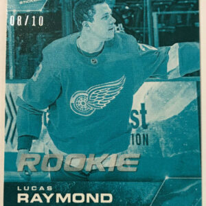 2021-22 Topps NOW Ice Parallel  #139- Lucas Raymond 5 (1 of 10)