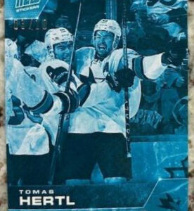 2021-22 Topps NOW Ice Parallel  #197- Tomas Hertl (1 of 10)