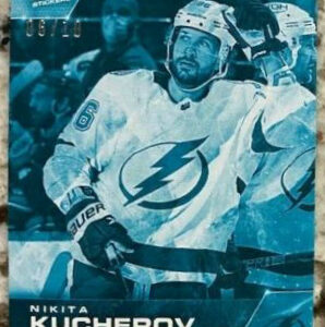 2021-22 Topps NOW Ice Parallel  #204- Nikita Kucherov 2 (1 of 10)